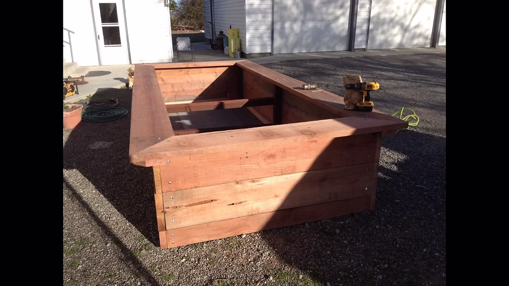 Raised bed construction